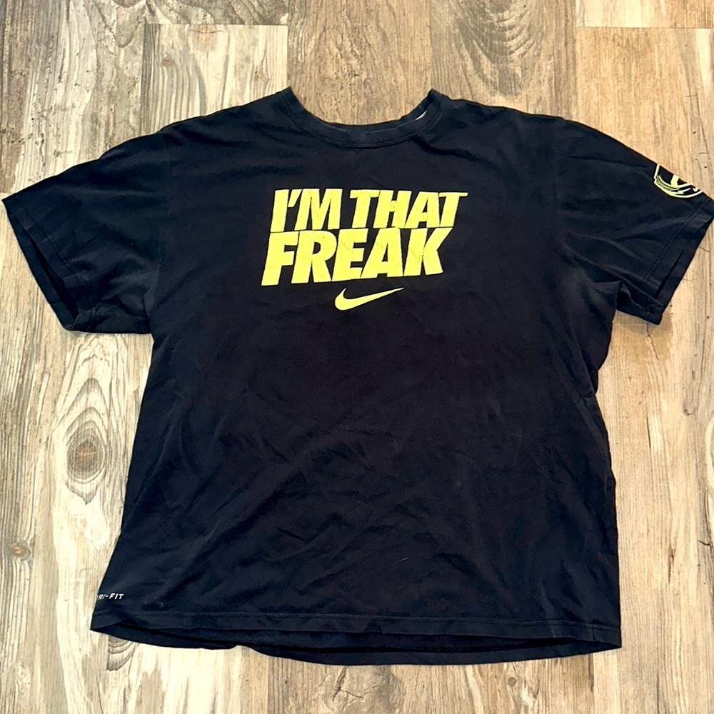 XXL Black Sport Performance Dri-Fit Nike Short Sleeve T-Shirt